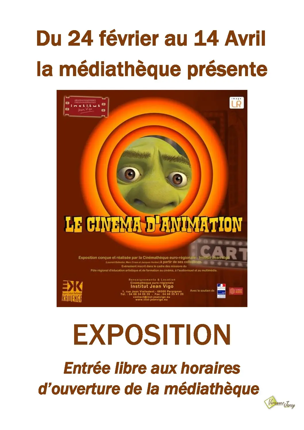 thumbnail of Affiche Expo Ciné Animation 2017