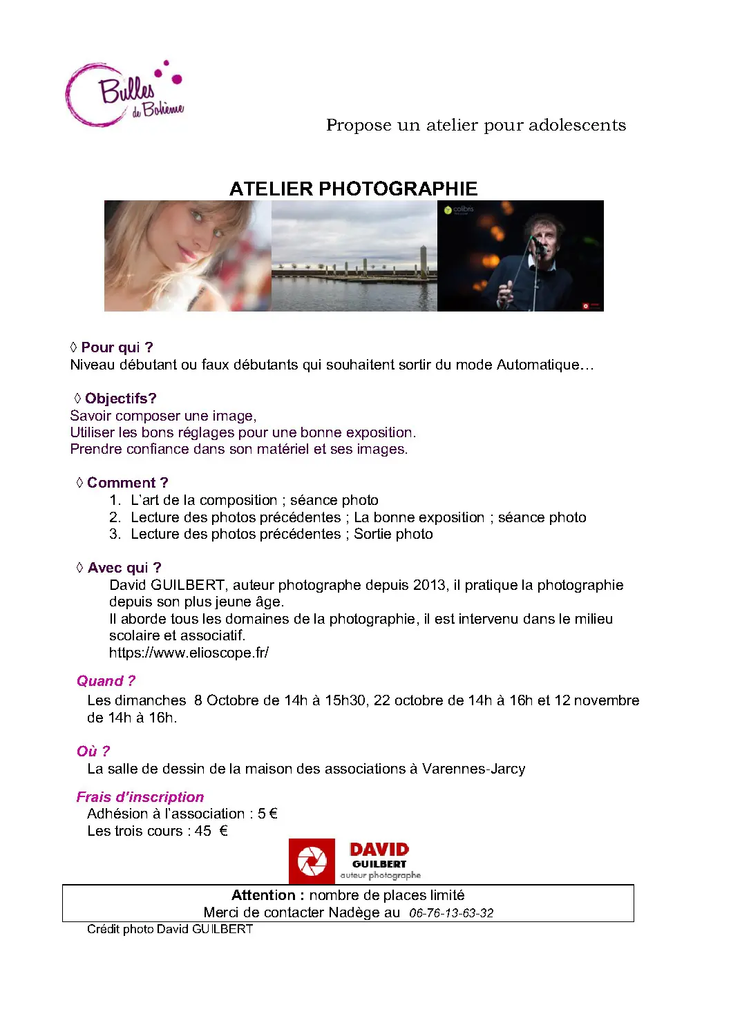 thumbnail of atelier photographie