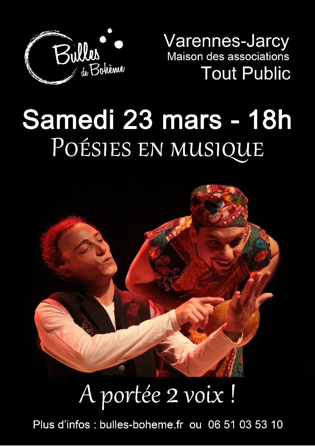 thumbnail of Affiche BB 23 mars Poésies en musique Corr